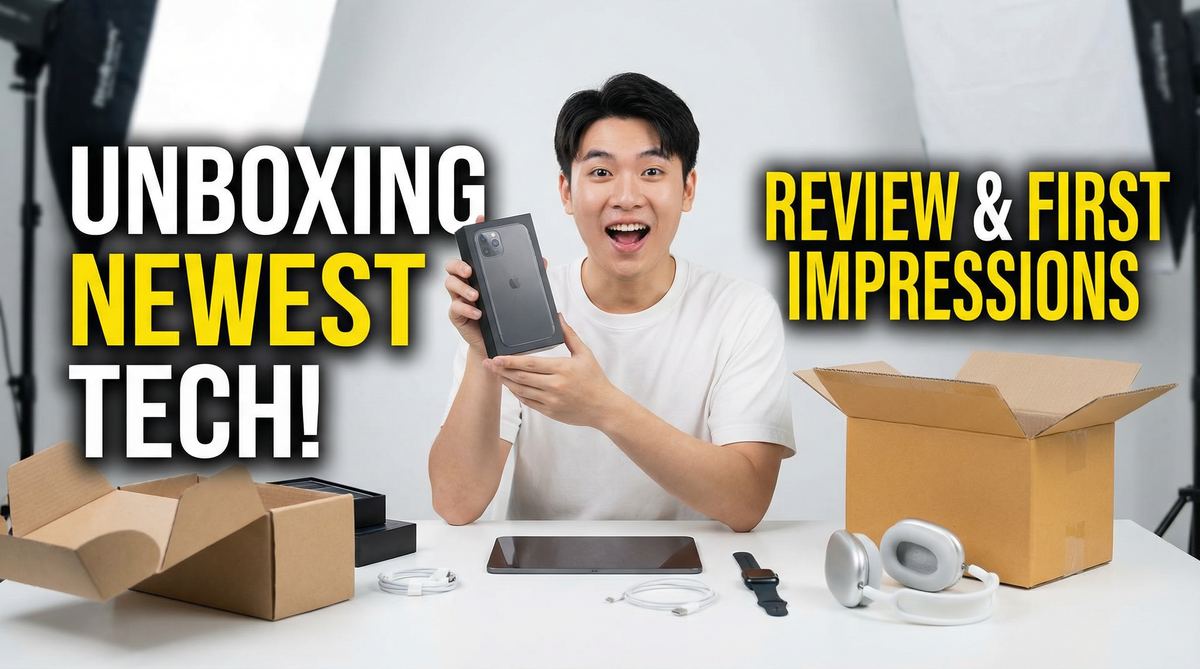 国产主播科技开箱视频